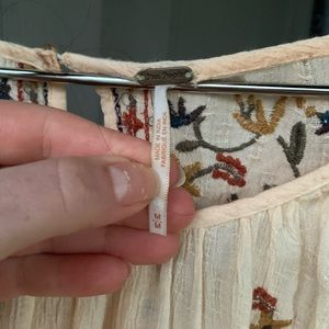 Long sleeve Free people slightly cropped